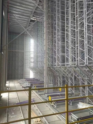 Conventional Automatic Warehouse Stacker Crane Racking System For Q235 Raw Material