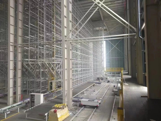 Conventional Automatic Warehouse Stacker Crane Racking System For Q235 Raw Material