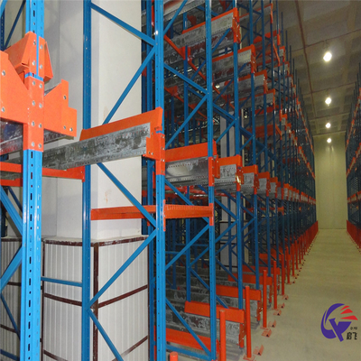 1000-1500kg Load Radio Shuttle Racking System , Adjustable Industrial Shelving Systems