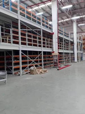 Structure Steel Mezzanine Racking System , Rack Supported Mezzanine Floor