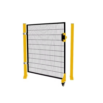 Closed Open Iron Wire Mesh Guard Workshop Isolation Fence Equipment For Robot Barrier