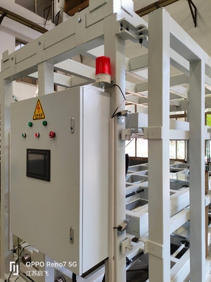 Powder Coated Motor-Driven Sheet Racking For Customized Multi-Level Plate Rolling-out