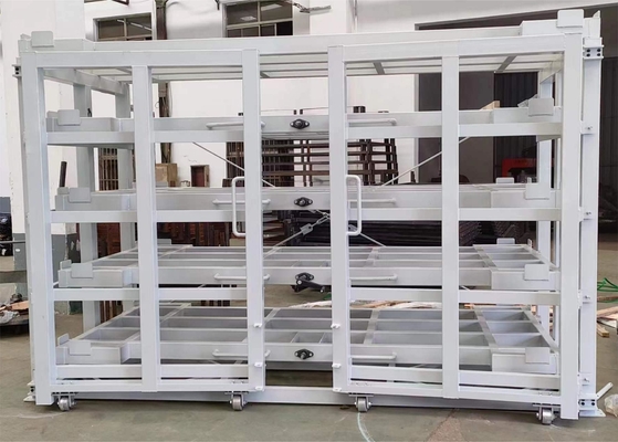 Customized Hand Cranked Power-Operated Sheet Plate Racking For Space-Saving Solutions