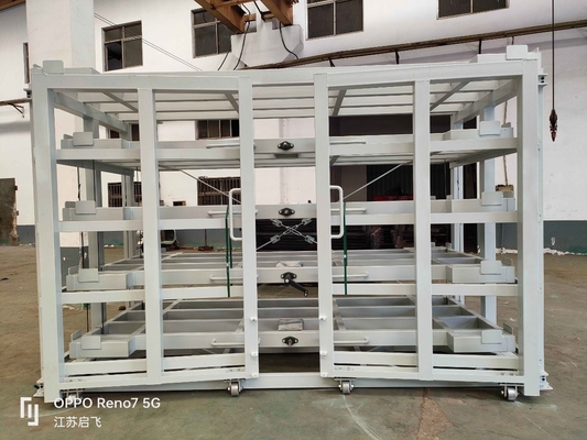 Customized Hand Cranked Power-Operated Sheet Plate Racking For Space-Saving Solutions