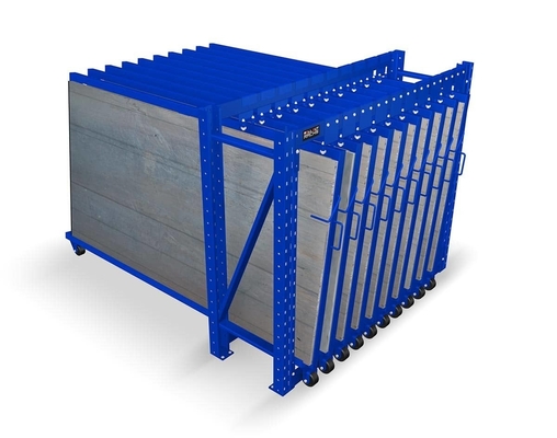 Vertical Roll Out Sheets Drawer Racking Package Gross Weight 100.000kg Customized