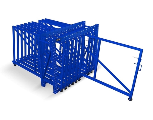 Vertical Roll Out Sheets Drawer Racking Package Gross Weight 100.000kg Customized